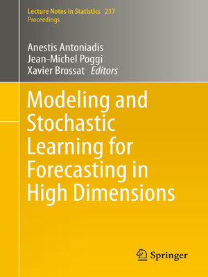 cover image of Modeling and Stochastic Learning for Forecasting in High Dimensions